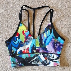 Reebok dance long sports bra